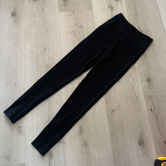 Spanx Assets Black High Waist‎ Pull On Activewear Leggings Size S pointe shaping - Picture 5 of 15
